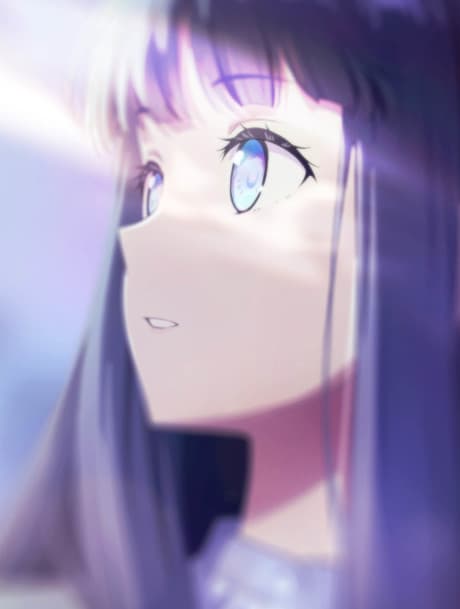 Tomei na Yoru ni Kakeru-kun to, Menimienai Koi wo Shita