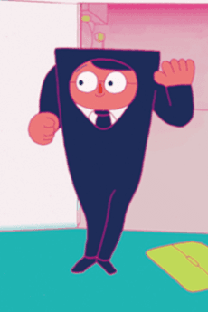 As planned by a square salaried worker